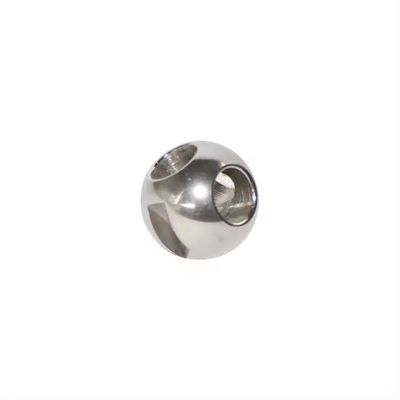 国定標準DN150-DN300 201/304/316L 耐腐蝕性,鏡磨き表面のステンレス鋼の三方向ボールバルブ