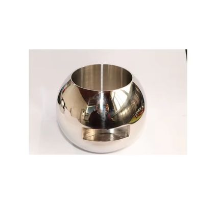 国定規格DN65-DN100 鋼筋ボールバルブ 直通型設計と 201/304/316L 材料